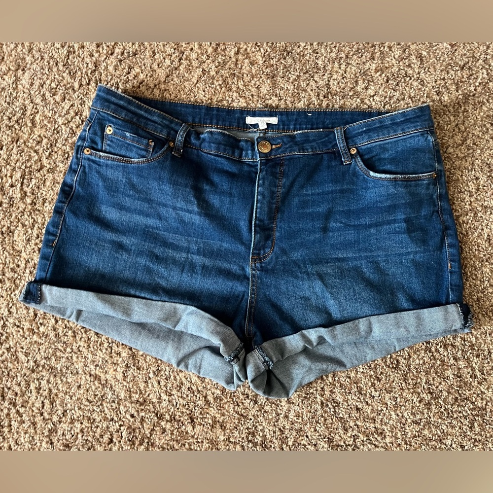 STS Blue Dark Wash Jean Shorts